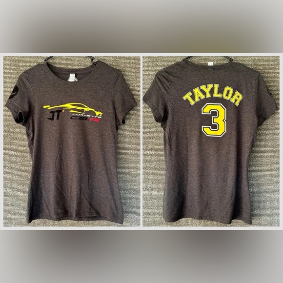 Jordan Taylor #3 Corvette Racing T-shirt Sz Sm - Picture 1 of 8
